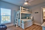 Family Friendly Twin over Full Bunk Bedroom